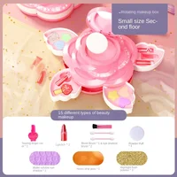 Children's Makeup Box Rotating Opening Cosmetics Toys for Little Girls Princess Makeup Set To Enhance Creativity and Imagination 6