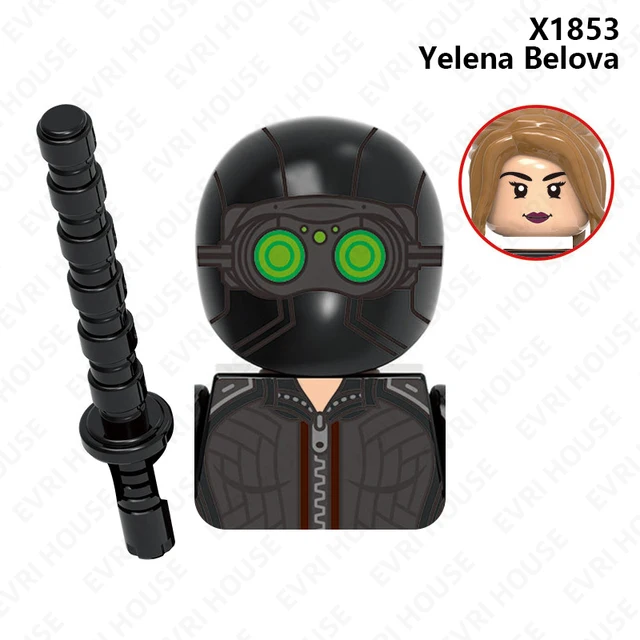 Superhero Hawkeye Kate Bishop Mini Action Figures Clint Barton Kingpin Yelena Bricks Disney Building Blocks Toys for Children X1853