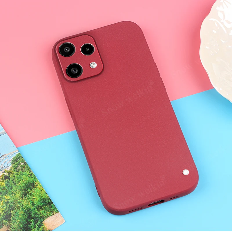 Sand Matte Soft Silicone Shockproof Phone Case Cover