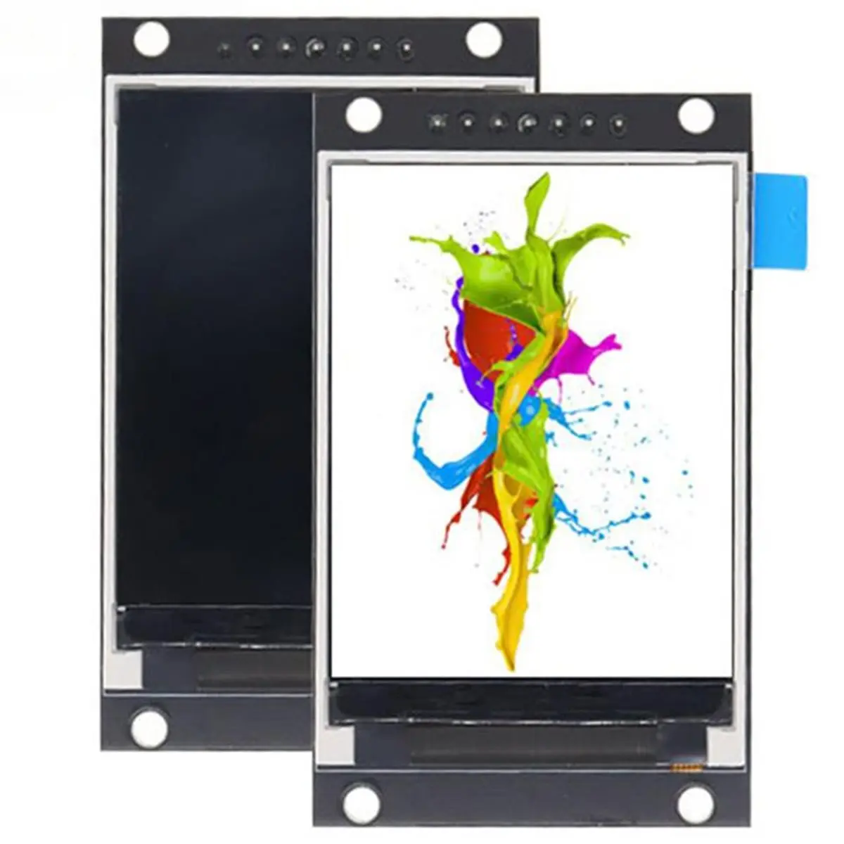  76L 전자 액세서리, TFT 디스플레이 2.0인치 OLED ST7789V 240x320 Arduino용 SPI 인터페이스(검은색)