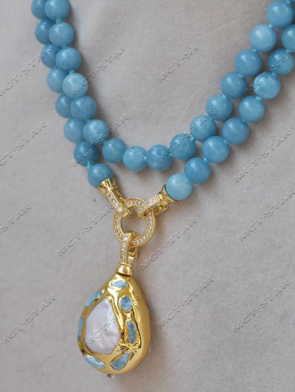 Collection de bijoux en Aigue Marine | Sanùk Création