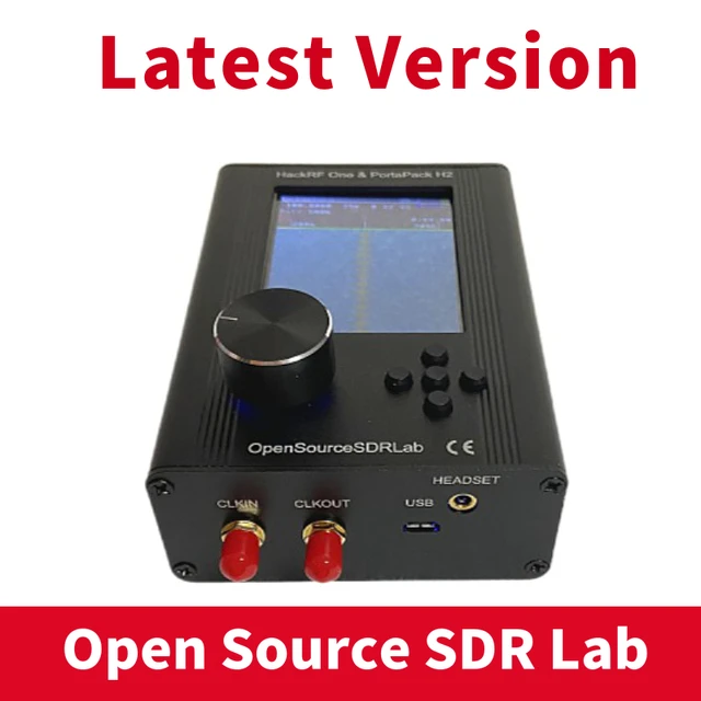 New Assembled HackRF Portapack H2 HackRF One 1MHz to 6GHz SDR With Mayhem 1.8.0 Firmware Flashed 6