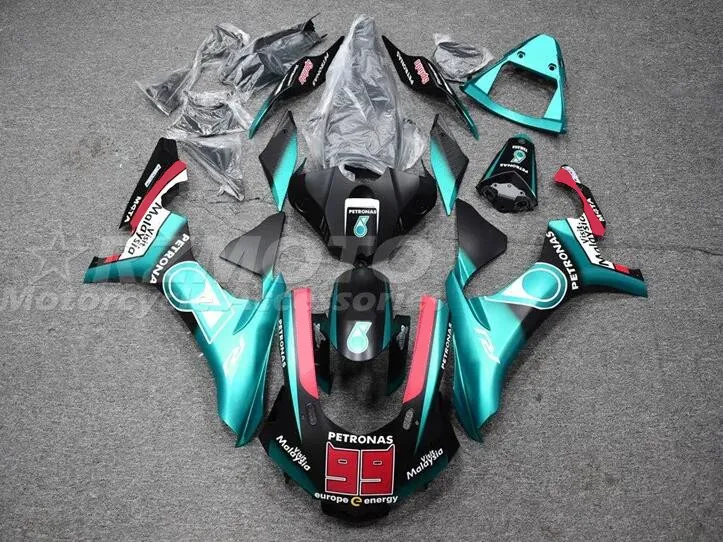 

Комплект обтекателей из АБС-пластика для мотоцикла YAMAHA YZF- R1 2015 2016 2017 2018 15 16 17 18, комплект обтекателей небесно-голубого цвета, 4 подарка