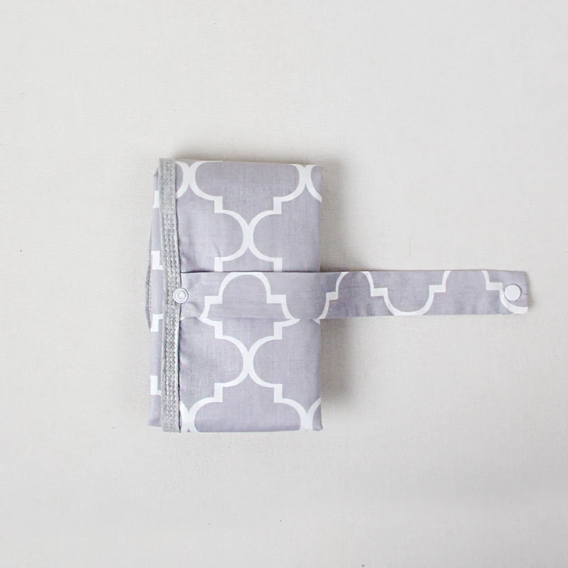 Portable Newborn Baby Waterproof Changing Mat Infant Cotton Foldable Travel Changing Diaper Nappy Liners Pad 60X37cm