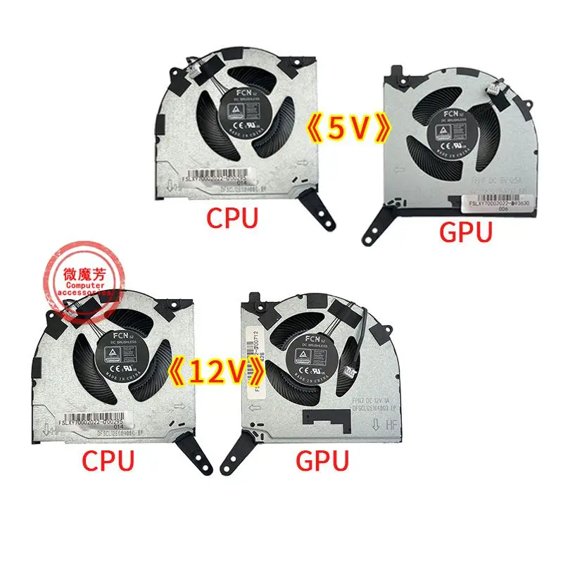 Nuova Ventola Di Raffreddamento Della Cpu Del Computer Portatile Per Lenovo Legion Y7000P Iah7 2022/ R7000P Arh7 2022/ Legion 5 15 Iah7H Ventola Di Ra