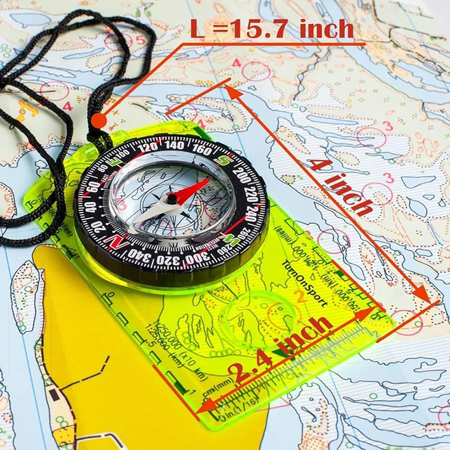 Professional Waterproof Camping Compass 6