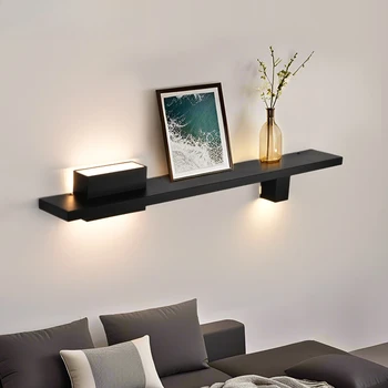 Modern Strip Wall Lamp with Shelf 1