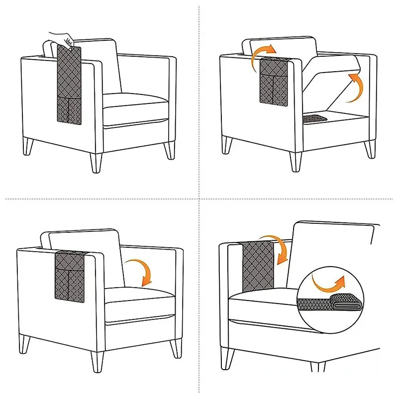 Sofa Armrest Cover Image 1