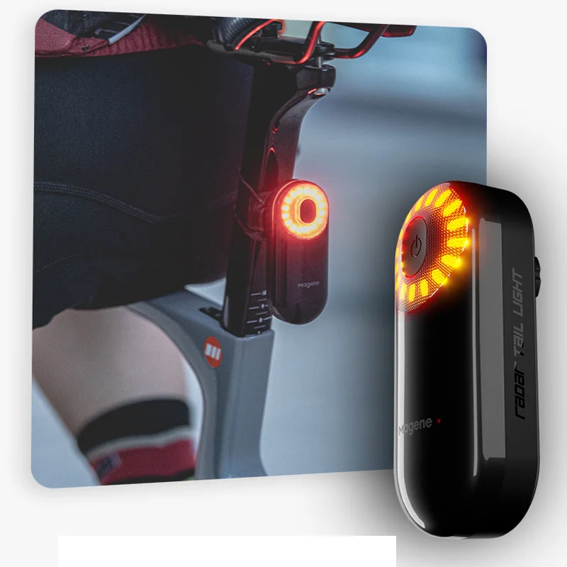 BicycleTailLightL508SmartLEDTailLightWaterproofRechargeable