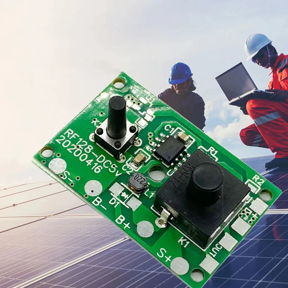 3.7V 부스트 24V 31V 태양광 램프 스트링 제어 보드(스위치 포함) 태양광 가로등 제어판 태양광 조명 컨트롤러 모듈