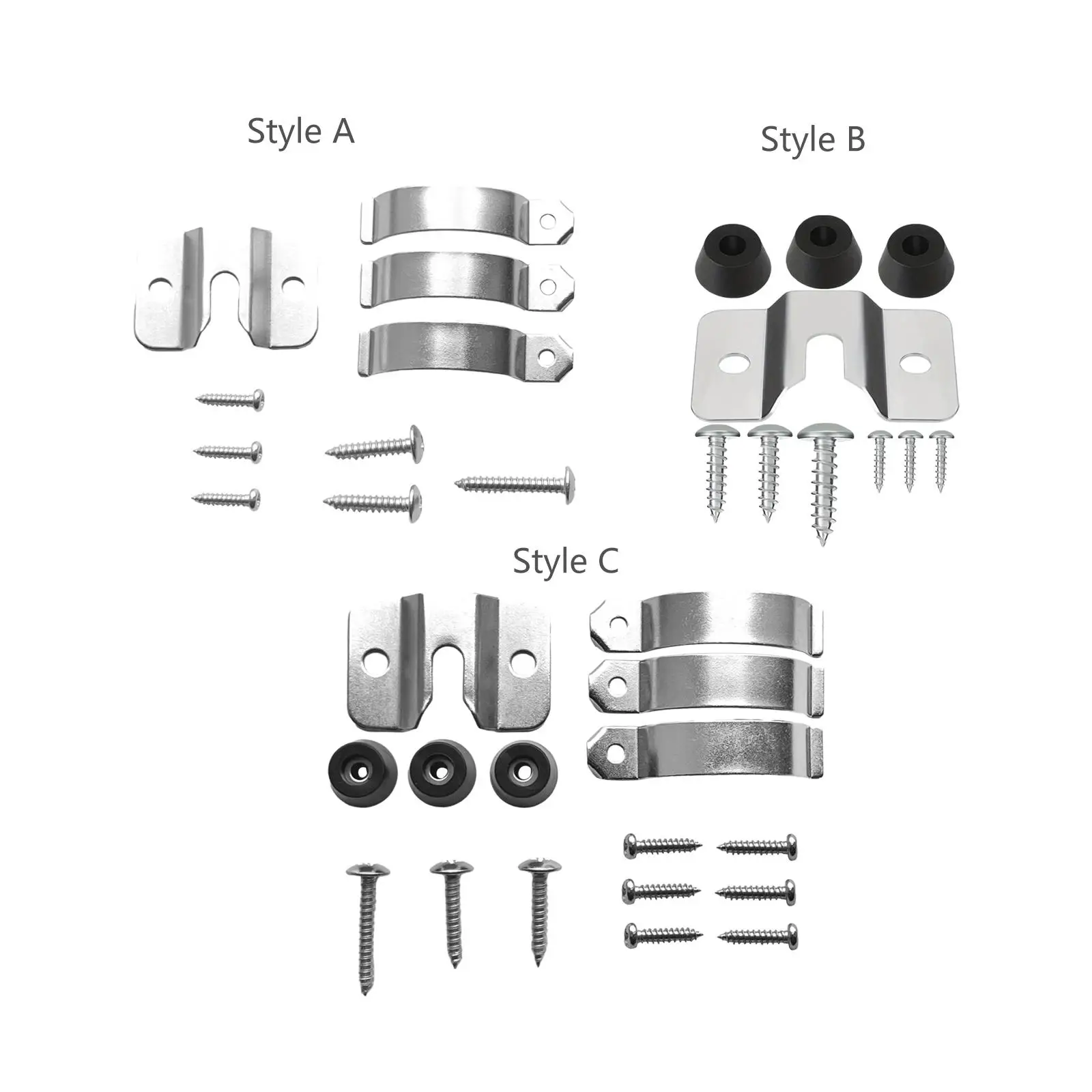 Wall Hanging Dartboard Mounting Bracket Kits, Portable, Easy to Install for