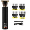 Vintage T9 Electric Hair Cutting Machine Professional Barber LCD Display HairTrimmer For Men Clipper Shaver Beard Lighter 2