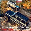 YIKONG RC Cars YK4107 Off-Road Vehicle 1/10 Scale Realistic Patrol 4WD Electric Dual-Speed Off-Road Car Model Toy Gift for Kids 2