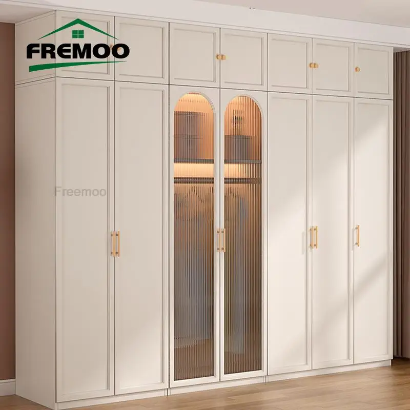 French Luxury Closet Multifunctional Bedroom Furniture Wardrobes In