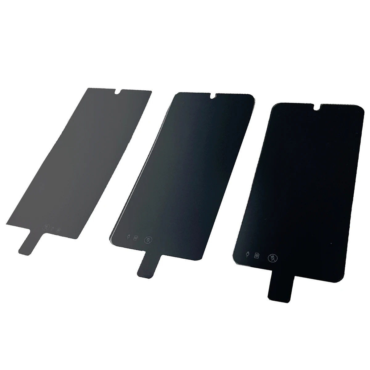 Pack of 10 Plastic Factory Seal Film for Phone LCD Screen Protector Packaging