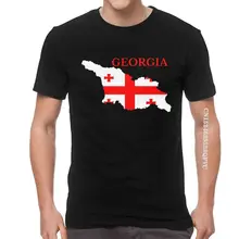 

Georgia Flag Map Tshirts Men Men Streetwear T Shirts Georgian Patriotic Tshirts Cotton Oversized Tees Top Kawaii Clothes