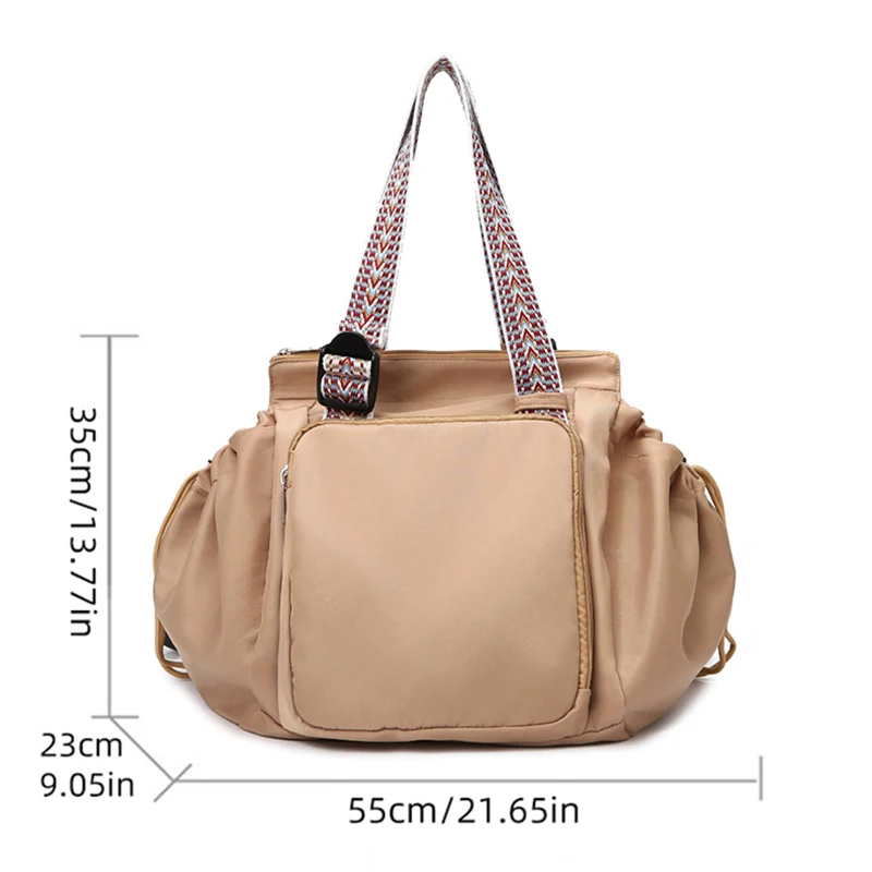 Travel Multiple Compartments Mummy Bag Shopping Cradle Duffel Bag Outdoor Camping Storage Handbag Large Fashion Luggage Backpack