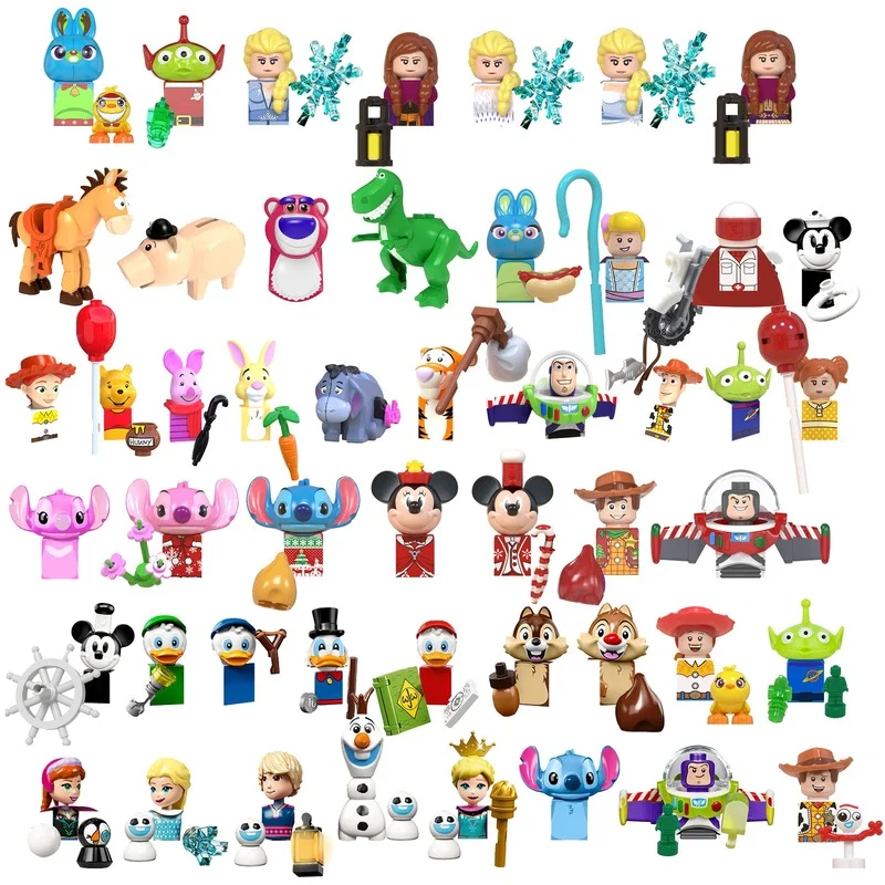 Мини-Фигурки игрушек Disney конструктор Мультяшные куклы История Микки | Блочные конструкторы -1005003742894265