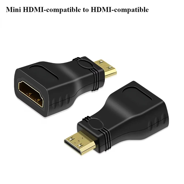 Adattatore Mini HDMI A HDMI - Alta Velocità, Full-HD Per Fotocamera, Tablet, Schede Grafiche - Foto 7