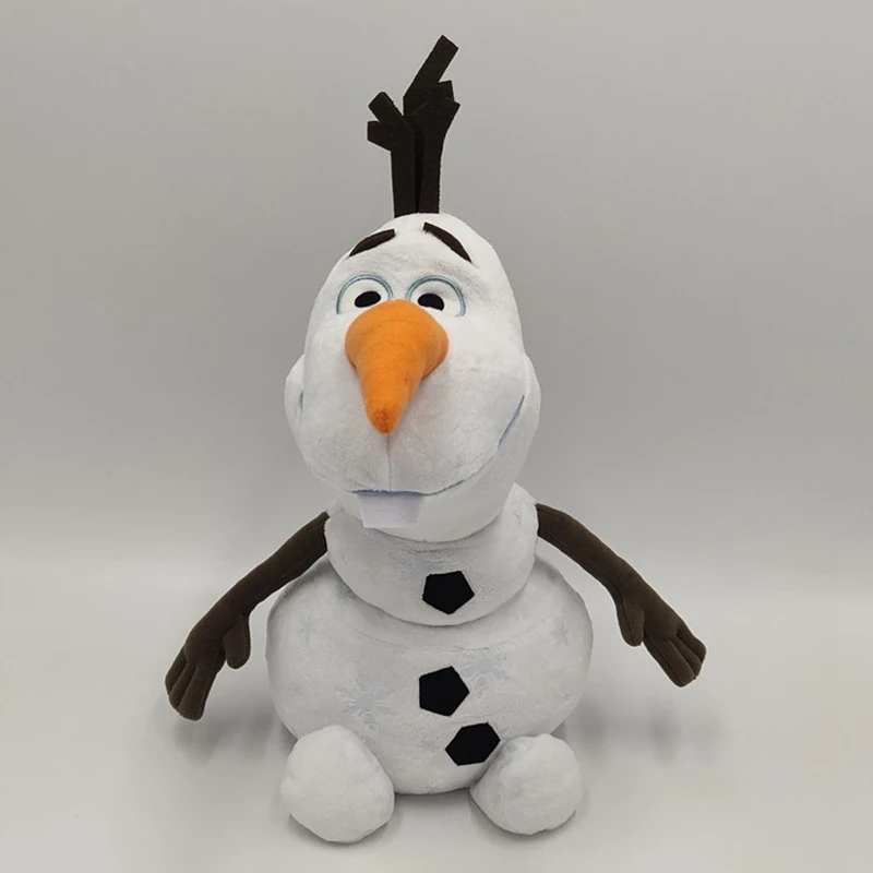 35Cm Simpatico Pupazzo Di Neve Disney Olaf Giocattoli Di Peluche Peluche Peluche Animali Cuscino Olaf Per Regali Di Natale Per Bambini