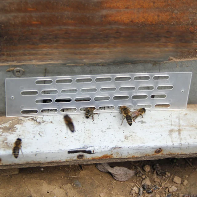 5 db Anti Escape Bees Queen Műanyag Távtartó Keret Méhkas Blokkoló Akadálylap Fészekajtó Apikultúra Szerszám Felszerelés - Image 5