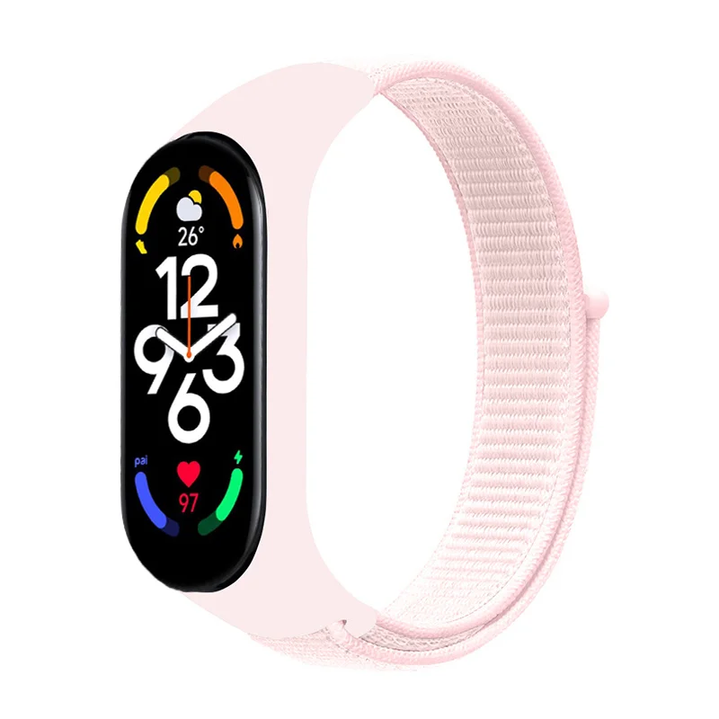 Nylon Sport Loop Smartwatch Replacement Wristband Strap