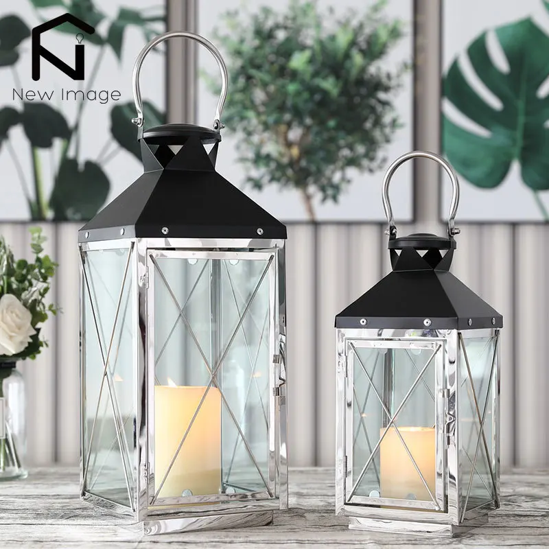 Bright Zeal Lanterna Vintage A LED 34,3 Cm Con Timer E Telecomando - Impermeabile IP44 Per Esterno, Luce Bianca Calda E Fredda Con Effetto Fiamma - 3