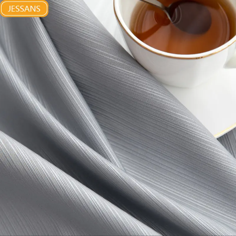 

Плотные затемняющие шторы Jinli, хлопковые занавески в полоску, для гостиной, столовой, спальни