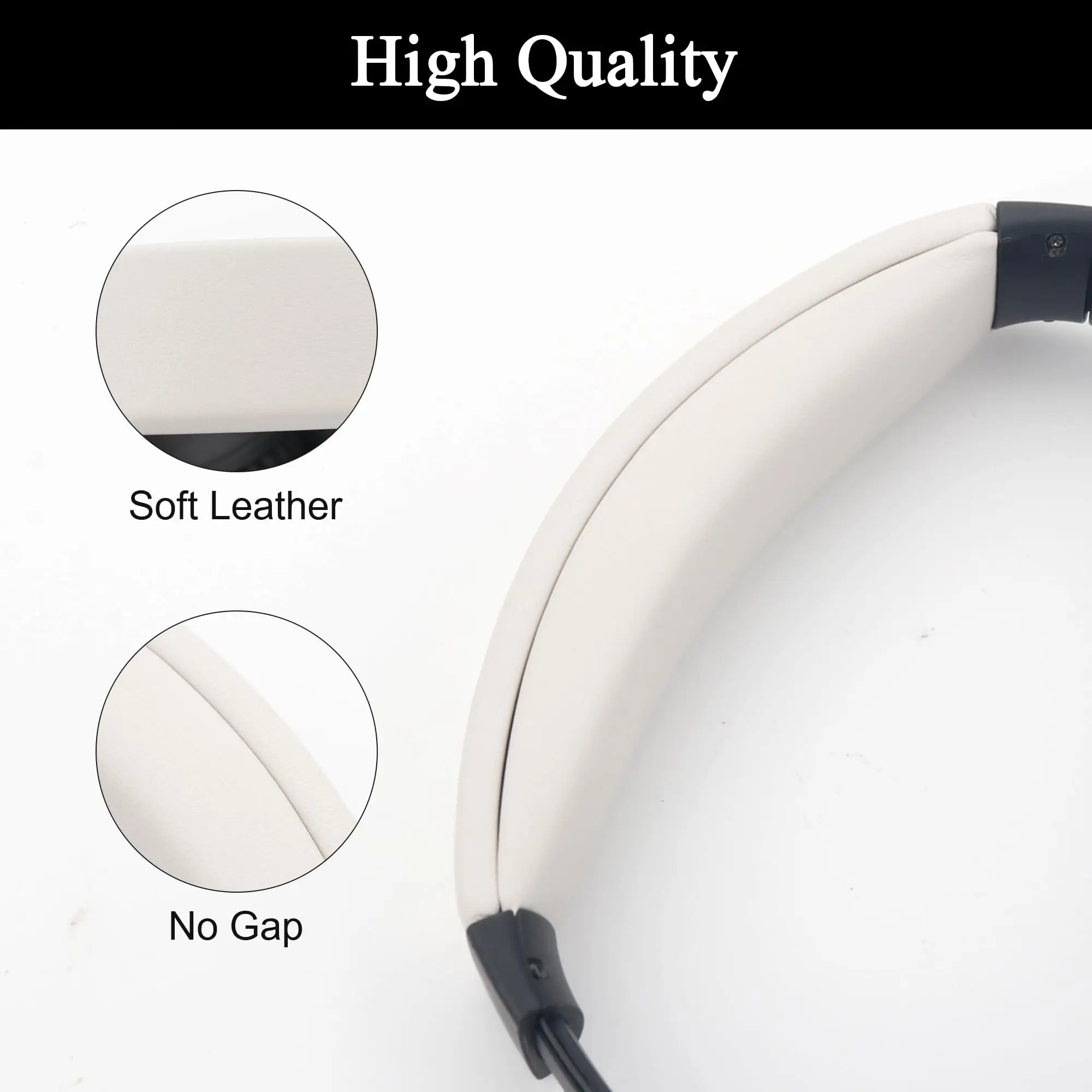 Headband Replacement for Bose QuietComfort 45 QC45 QC35 II SE (QC SE) Headphones Headband Cushion with Soft Leather