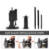 Portable Reciprocating Saw Adapter Electric Drill Modified Electric JigSaw Power Tool Wood Cutter Machine Attachment with Blades 3
