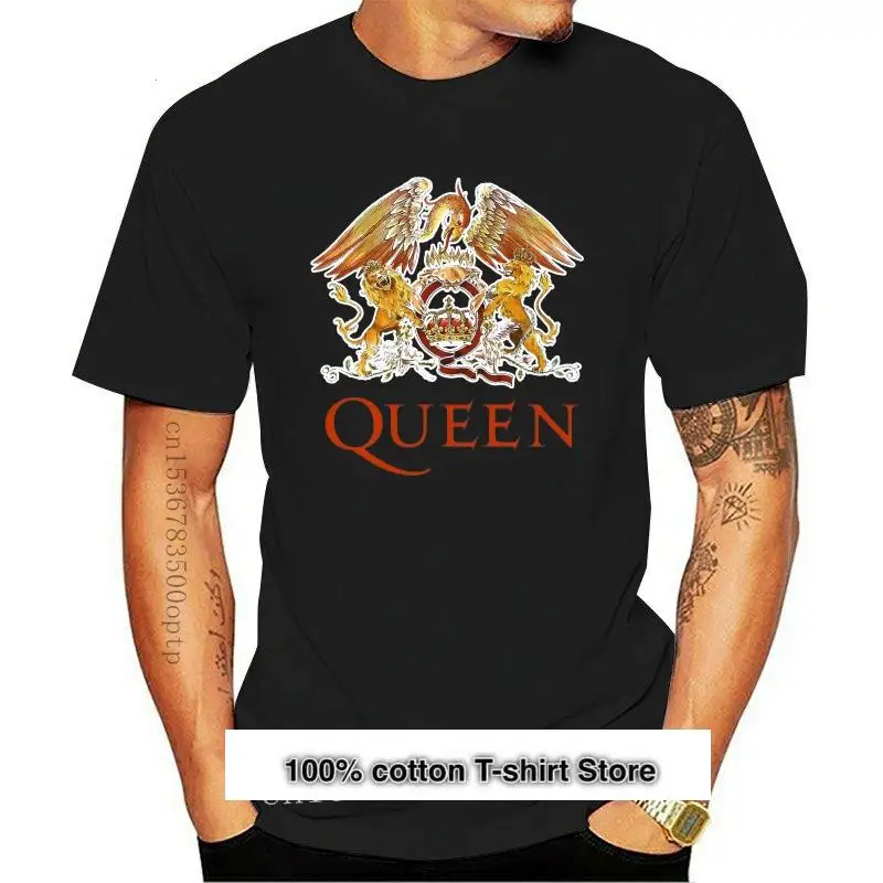 

Camiseta de moda de la Reina de la banda blanca para mujer, ropa de manga corta de la Reina Freddie, 2023