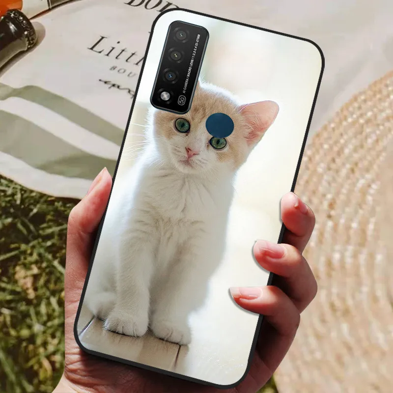 Silicone Soft Fashion TPU Protective Phone Cover - Cute Design