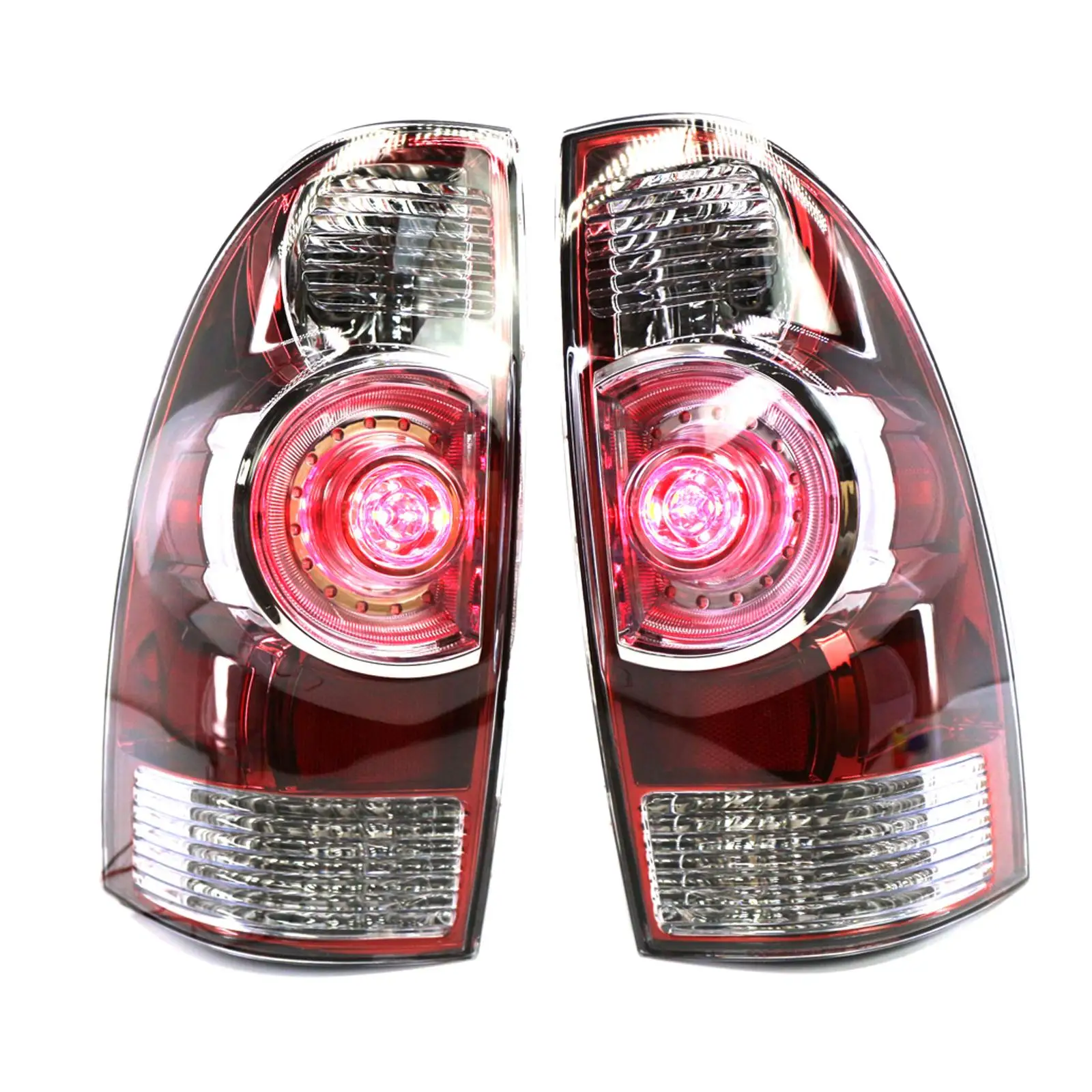 

2Pcs LED Rear Tail Lamp Assembly 8156004150 8155004160 Driver Passenger Side for Pickup