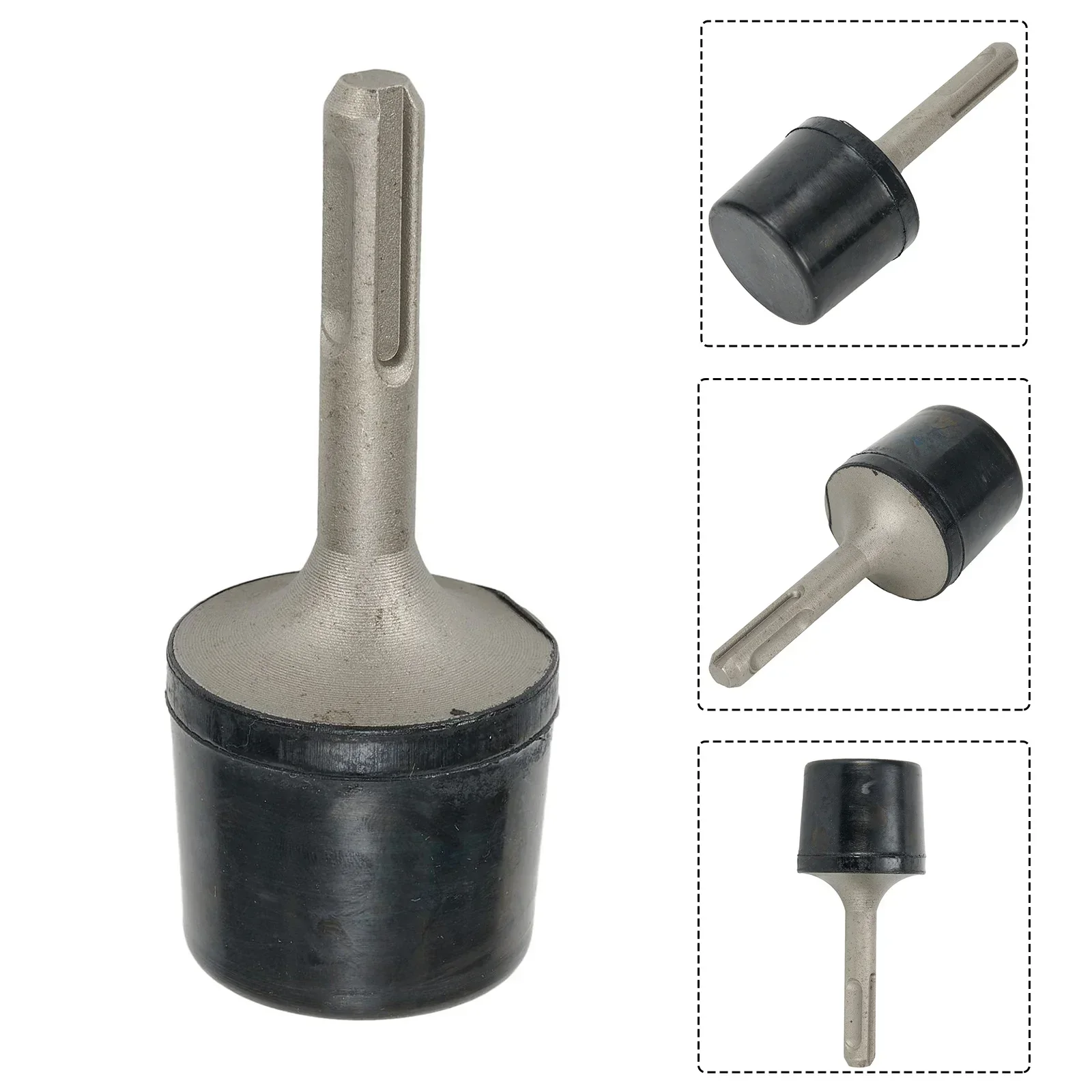 Rubber Electric Hammer SDS-PLUS Shank for Automotive Sheet Knocking Flat Iron Sheet Flatten Tile Lamina Power Tools