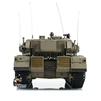 US Stock 1/16 Scale Henglong RC Tank  IDF Merkava Infrared Battle Military 3958 Remote Control Plastic Barrel Recoil Toys 2