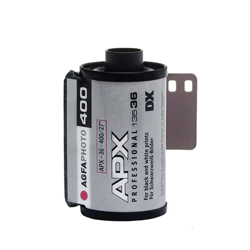 1/3/5/10 Rolls AGFA APX 400 135mm Black and White Professional ISO 400 Film 36 Exposure Per Roll (Expiration Date: January 2026)