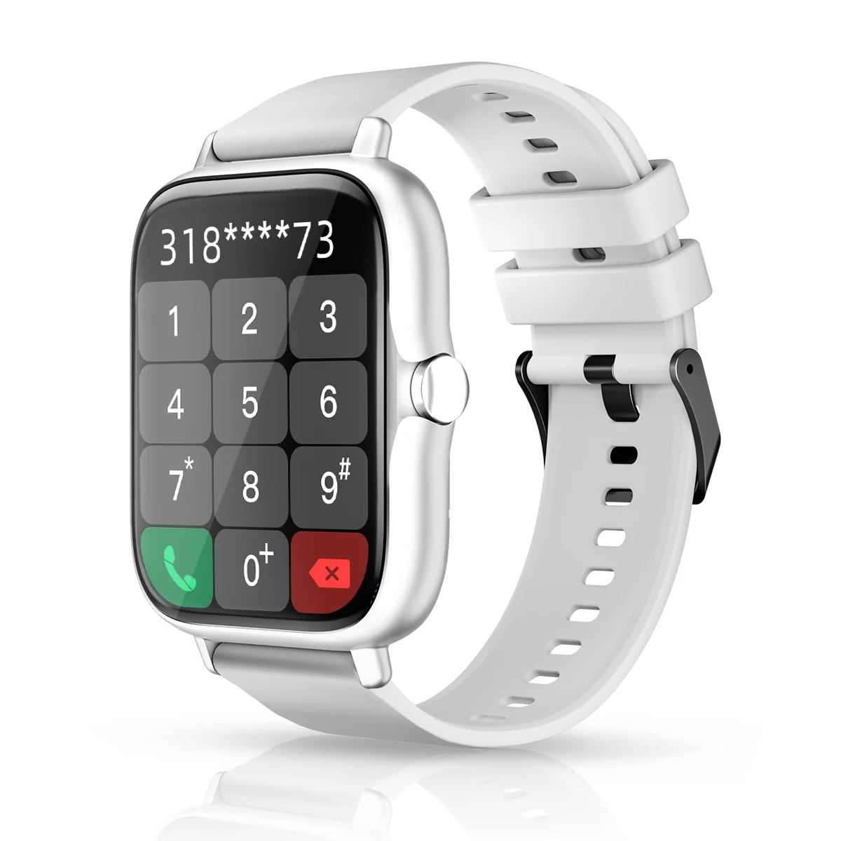 ساعة ذكية مقاومة للماء مقاس 1.83 بوصة مع رسالة الر...