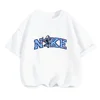 Fashion Disney Stitch Tshirt Summer Teen Short Sleeve Tops T-shirt Boy Girl Kids 3-14 Years Old Baby Sports Jersey Clothing 3