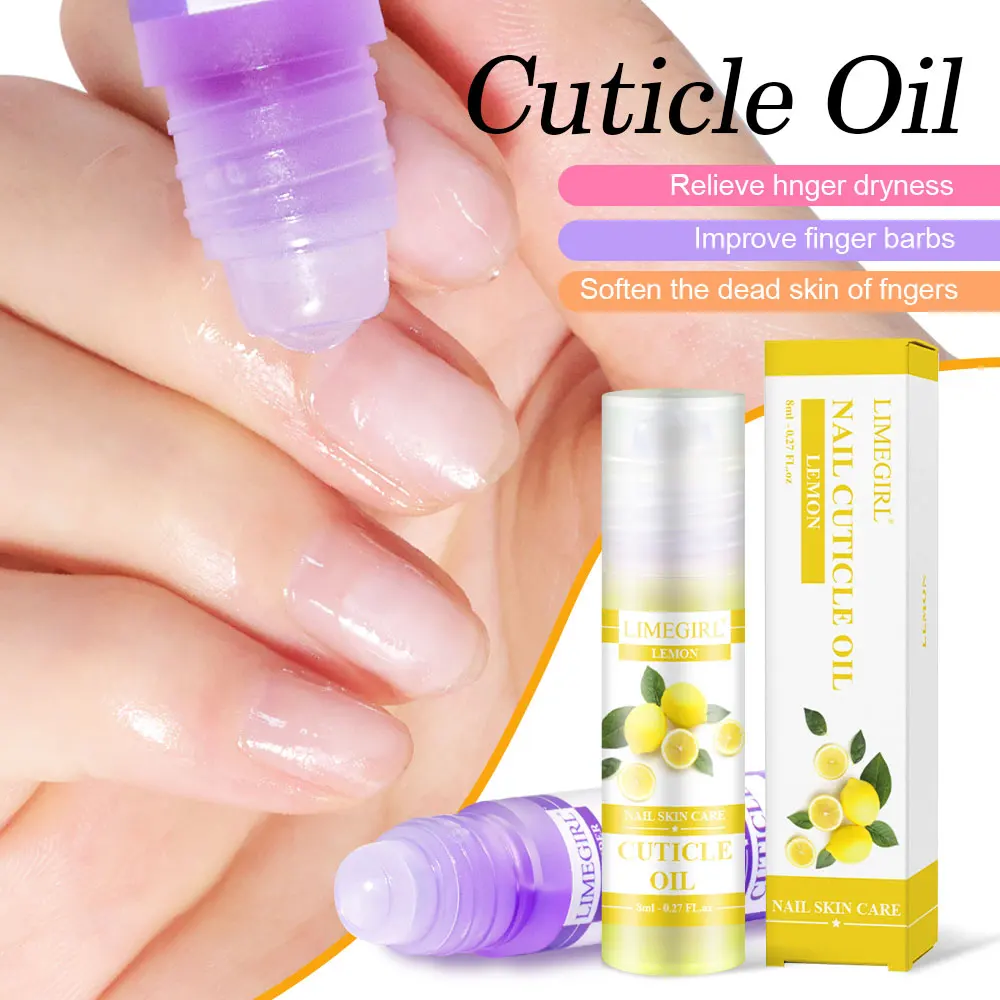 Nail Care Oil LIMEGIRL 8ml 6 Scents Cuticle Repair Hangnail Prevention Nourishing Skin