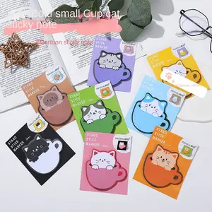 Notes autocollantes mignonnes pour les étudiants, dessin animé, amour,  animal de compagnie, fournitures N fois pour coller le message mémo, peut  coller le carnet de notes, lot de 4 pièces - AliExpress