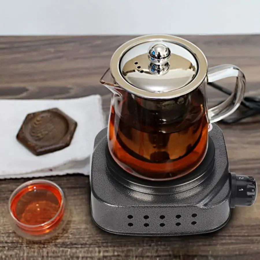 Mini Electric Stove Five gears Portable Tea Warmer Coffee Heater Stove Mocha Heating Stove Cast Iron Hot Plate Cooking Furnace 5