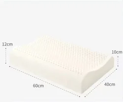 Latex pillow natural rubber, 100% latex content, 6-12cm height optional, to ensure all user satisfaction