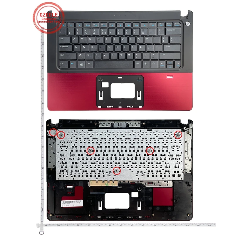 Clavier Français AZERTY Pour Dell Vostro 14 5468 - Neuf, Couleur Argenté