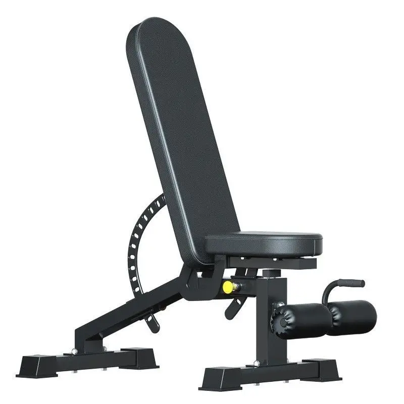 Gym Commercial Adjustable Weightlifting Supine Board, Smith Machine Partner, Portable Fitness Chair