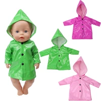 Imperméable bébé beurre Ocolar & Generation American pour enfants, manteau beurre pour fille, jouets pour enfants, accessoires vestisens, 43 cm, 18 po 1