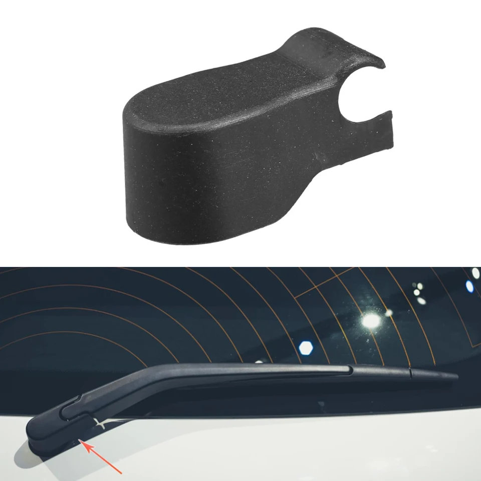 6 Accesorio De Tapa De Tuerca Del Brazo Del Limpiaparabrisas | Envío Gratis