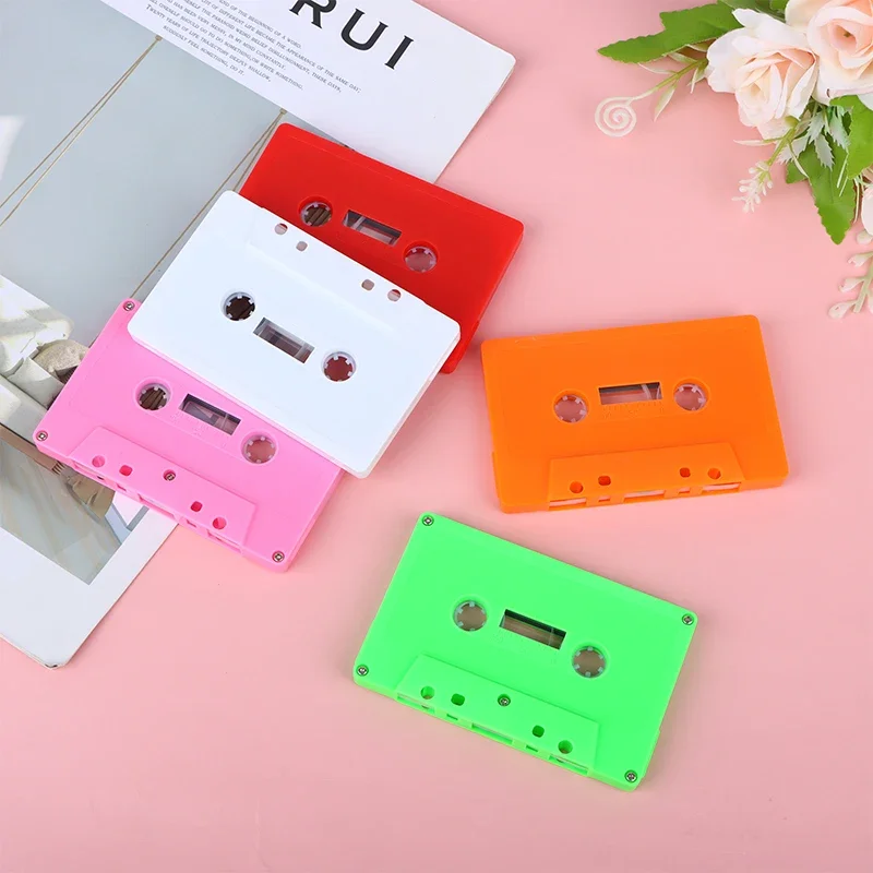 Colorful Blank Audio Cassette Tape Shell - Empty Reel-to-Reel Case