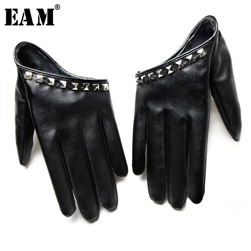 Spring Summer Colors Print Personality Hip Pop Sunscreen Beading Fashion Tide Accessories Gloves OA993