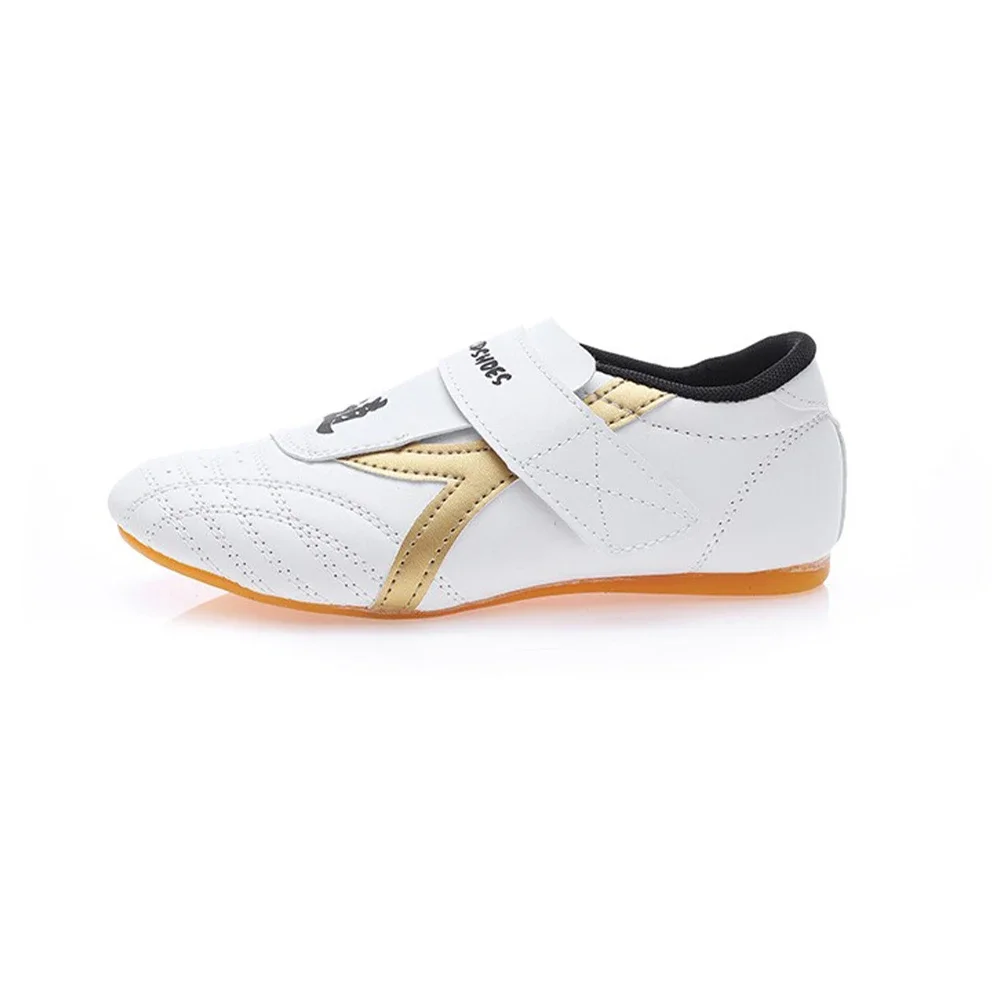 Breathable White Taekwondo Shoes Kung Fu Shoes Wushu Taichi Karate Martial Arts Wrestling Fighting Sneakers