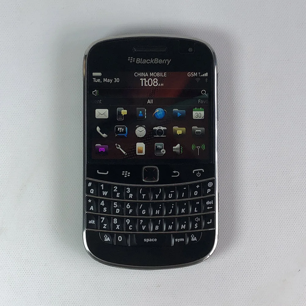 BlackBerry ボールドタッチ 9900 3 グラムオリジナルロック解除携帯